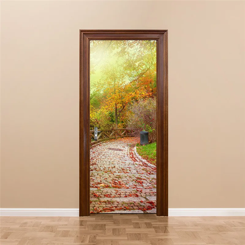 Креативные Плакаты для дверей из ПВХ водостойкие наклейки домашний декор