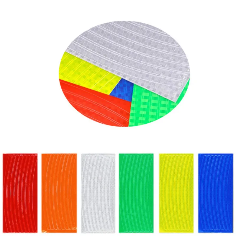 

1pcs Car Reflective Sticker Car Door Sticker Decal Warning Tape Reflective Strips Colors Safety Mark Reflector Stickers
