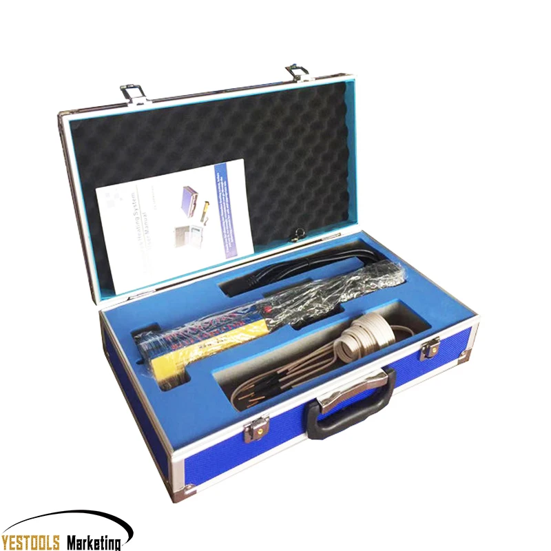 Ручной высокочастотный мини индукционный беспламенный нагреватель 1000 Вт 60 кГц с