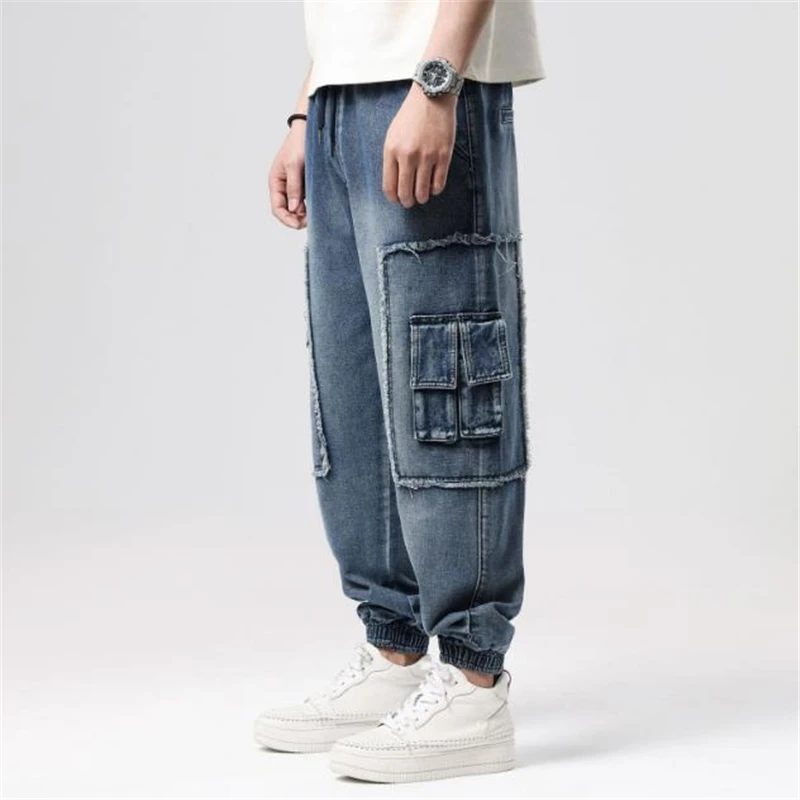 Мужские джинсовые брюки размеры до XXXXXXL |