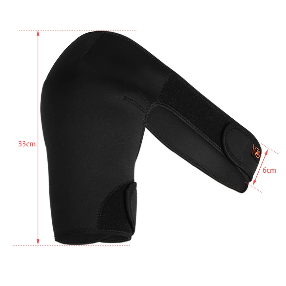 

Adjustable Breathable Gym Sports Care Single Shoulder Support Back Brace Guard Strap Wrap Belt Band Pads Black Bandage Men/Women