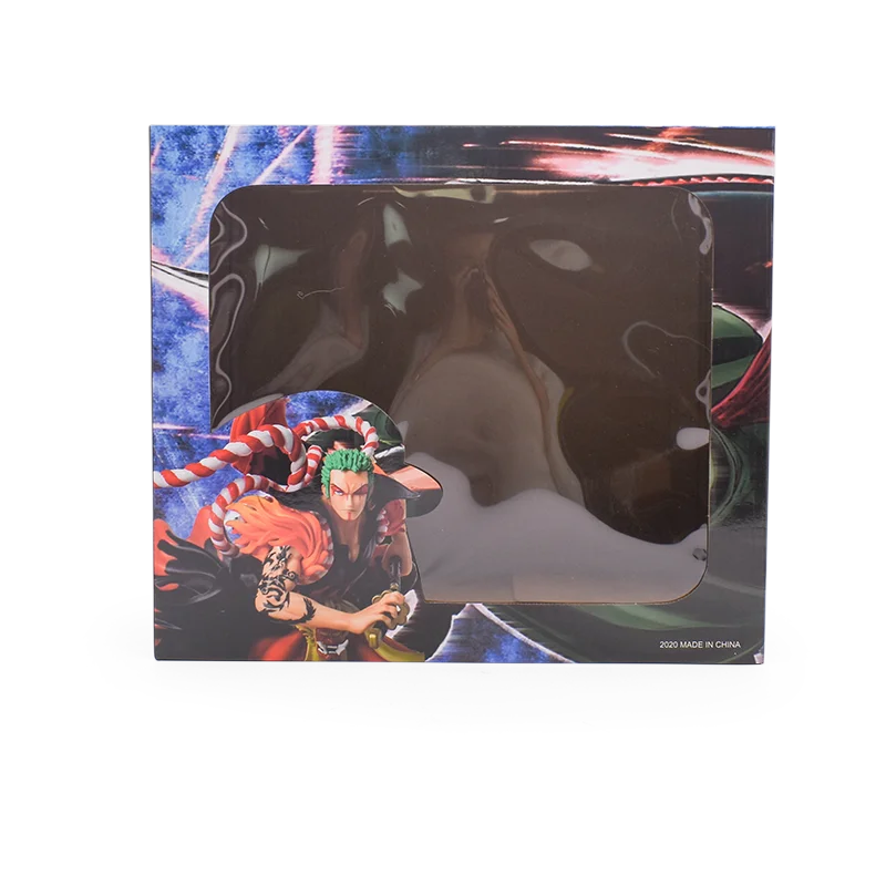 Аниме One Piece GK Roronoa Zoro Kabuki 24 см ПВХ фигурка Коллекционная модель Игрушечная
