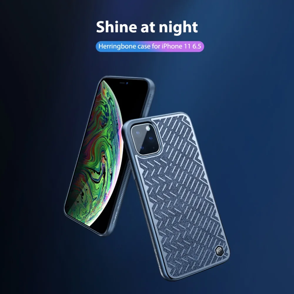 Для iPhone 11 11 Pro Max чехол для камеры Nillkin Роскошная текстура Спортивная Силиконовая задняя крышка Camshield для iPhone 11 Pro Max чехол для телефона