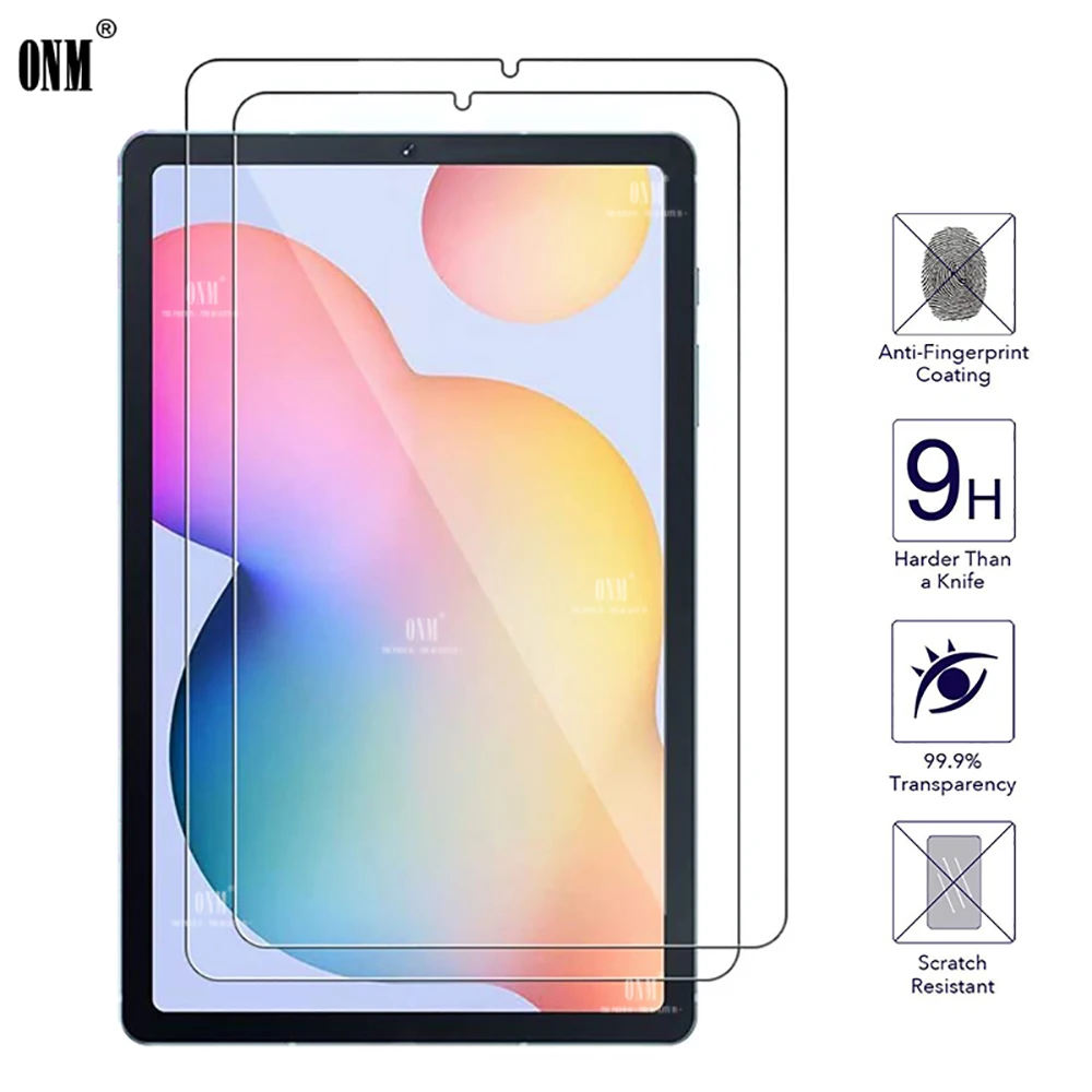 2 шт стекло для Samsung Galaxy Tab S6 Lite 2020 защита экрана 9H закаленное 10 4 Аксессуары
