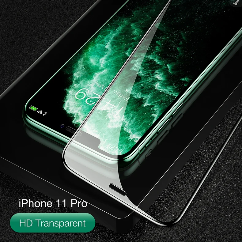HOCO полное покрытие закаленное стекло для iPhone X Xs на iPhone 11 Pro Max защита экрана 3D Защитное стекло для iPhone XR Xs Max 10