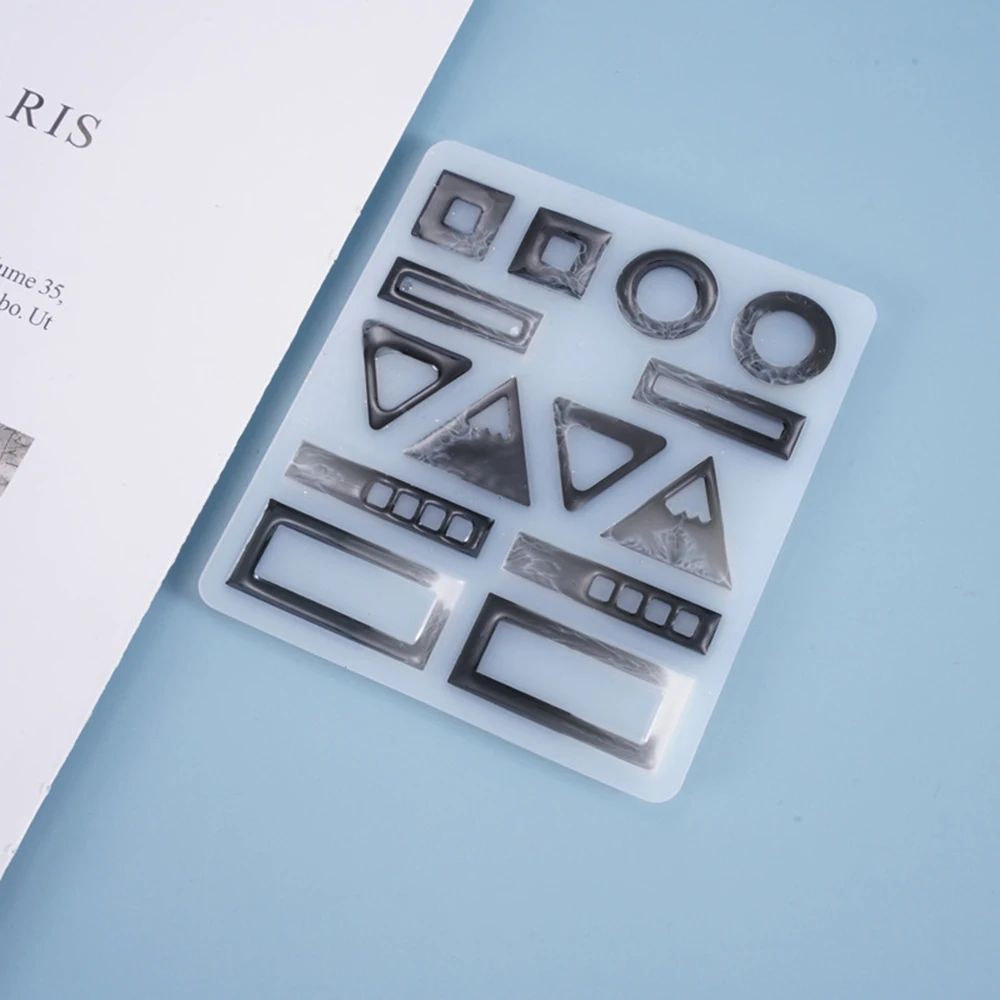 1 шт. силиконовая акриловая Форма для подвесок сережек ожерелий|Глиняные формы| |