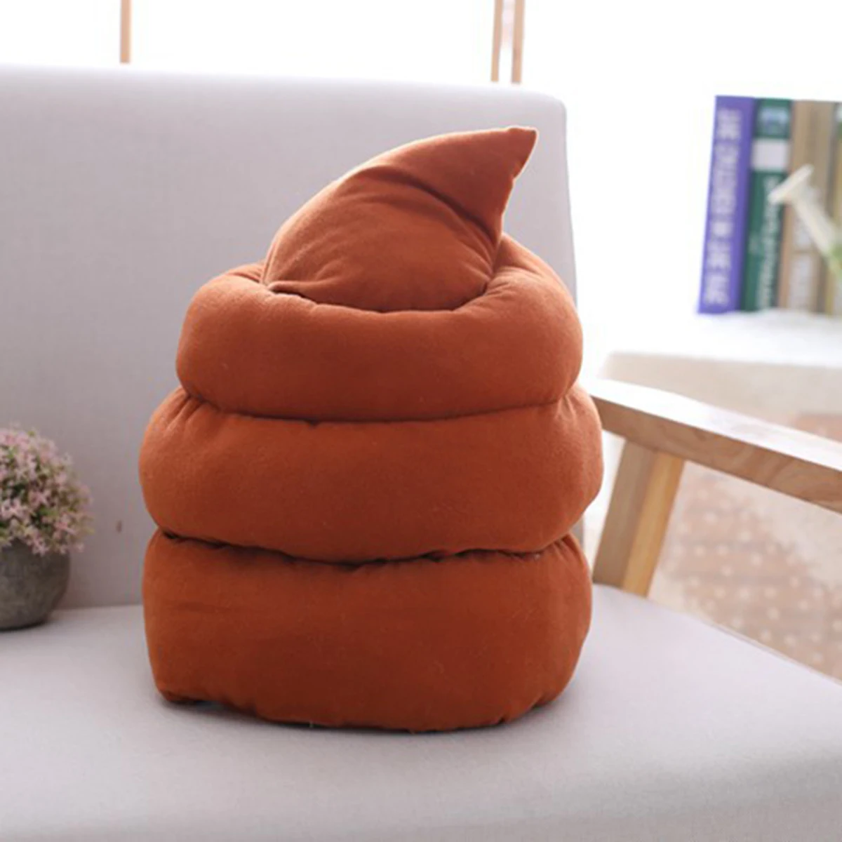 В форме какашки шляпа фото костюм реквизит Плюшевые игрушки искусственные