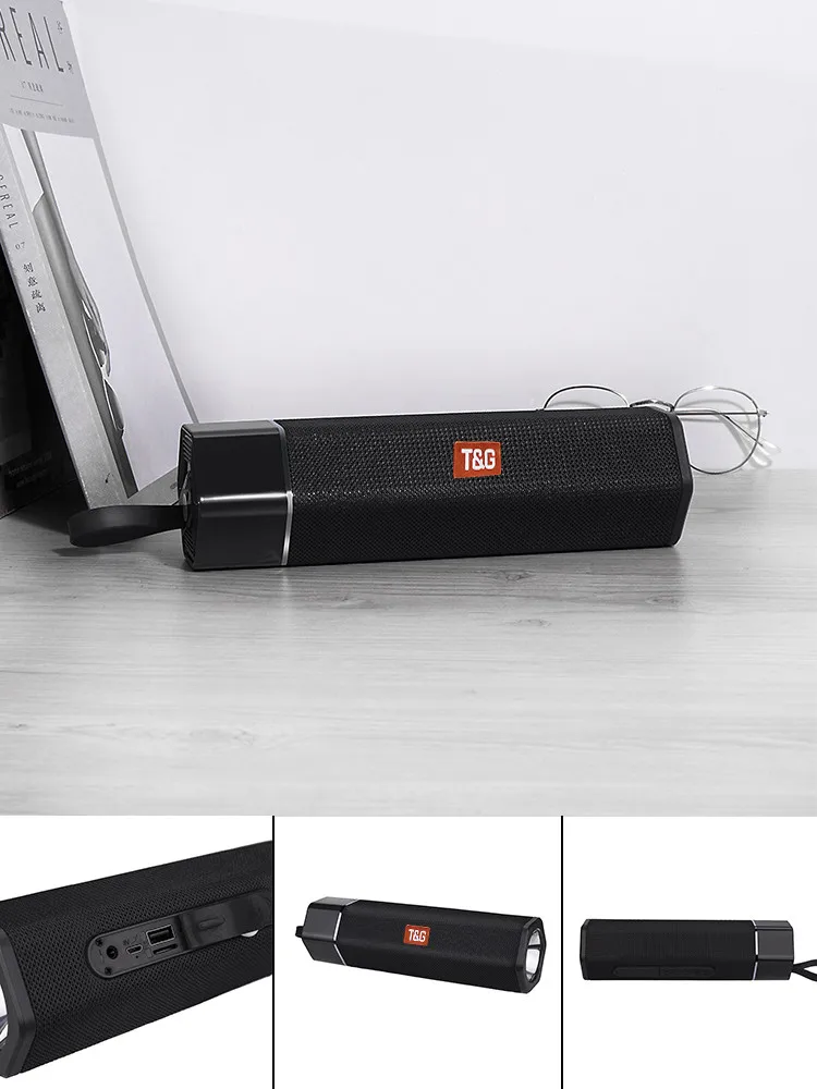 Уличный HIFI Портативный беспроводной Bluetooth динамик USB стерео звук сабвуфер