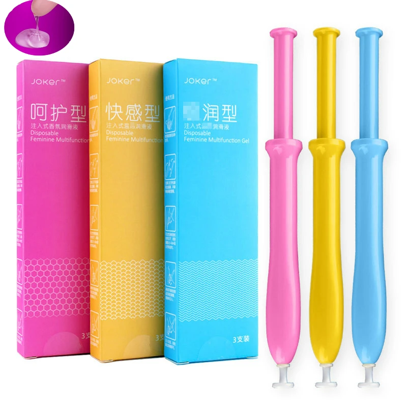 3 шт./лот смазочное масло на водной основе для инъекций анальная Вагина смазка