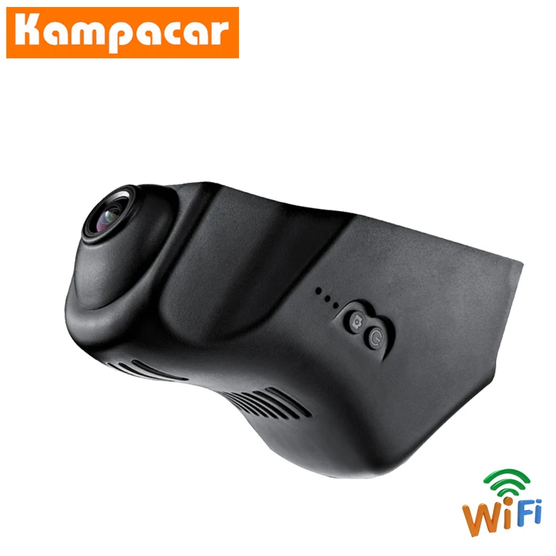 Kampacar автомобильный Wifi DVR Dash камеры видео-Рекордеры для Jaguar F-TYPE XE XJL HD 1080P двойной объектив Автомобильная Камера авто два видеорегистратора