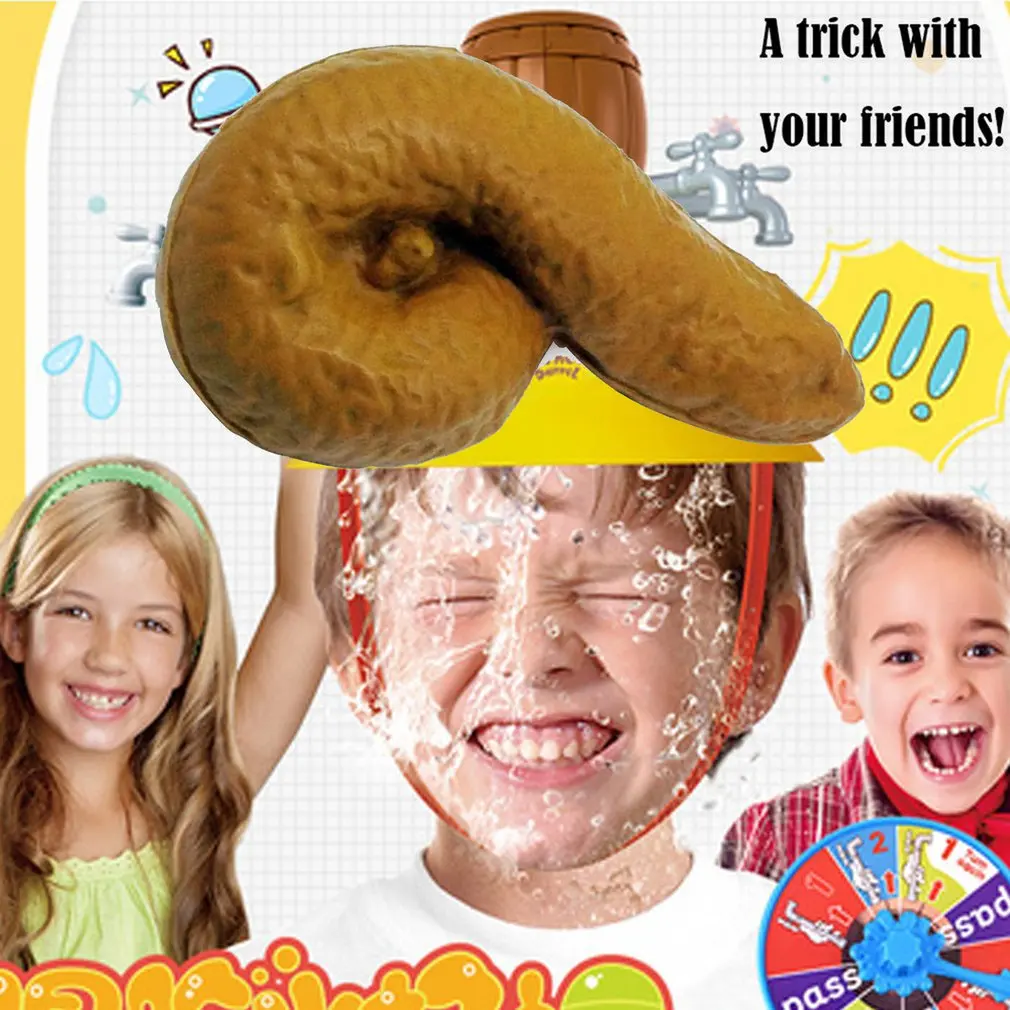 Для розыгрыша искусственный Корма Turd Дерьмо ПУ брутто шутка пакость Новинка