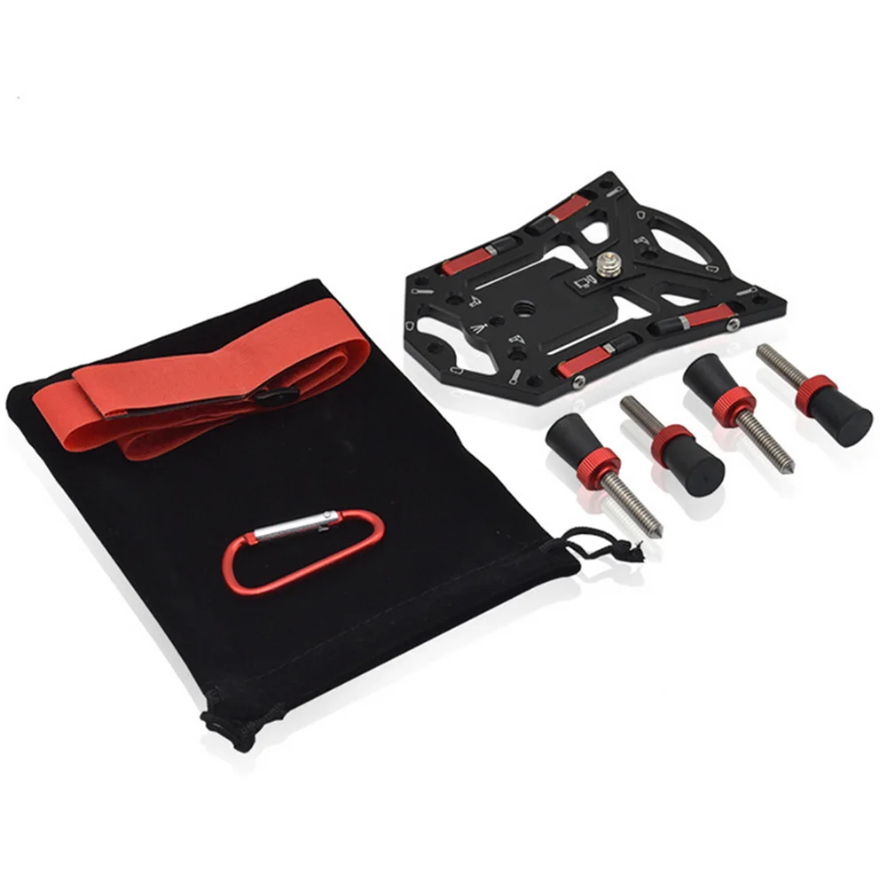 1pc portable camera bracket for gopro camera quick release stable flat tripod base for phone slr camera photography accessories free global shipping