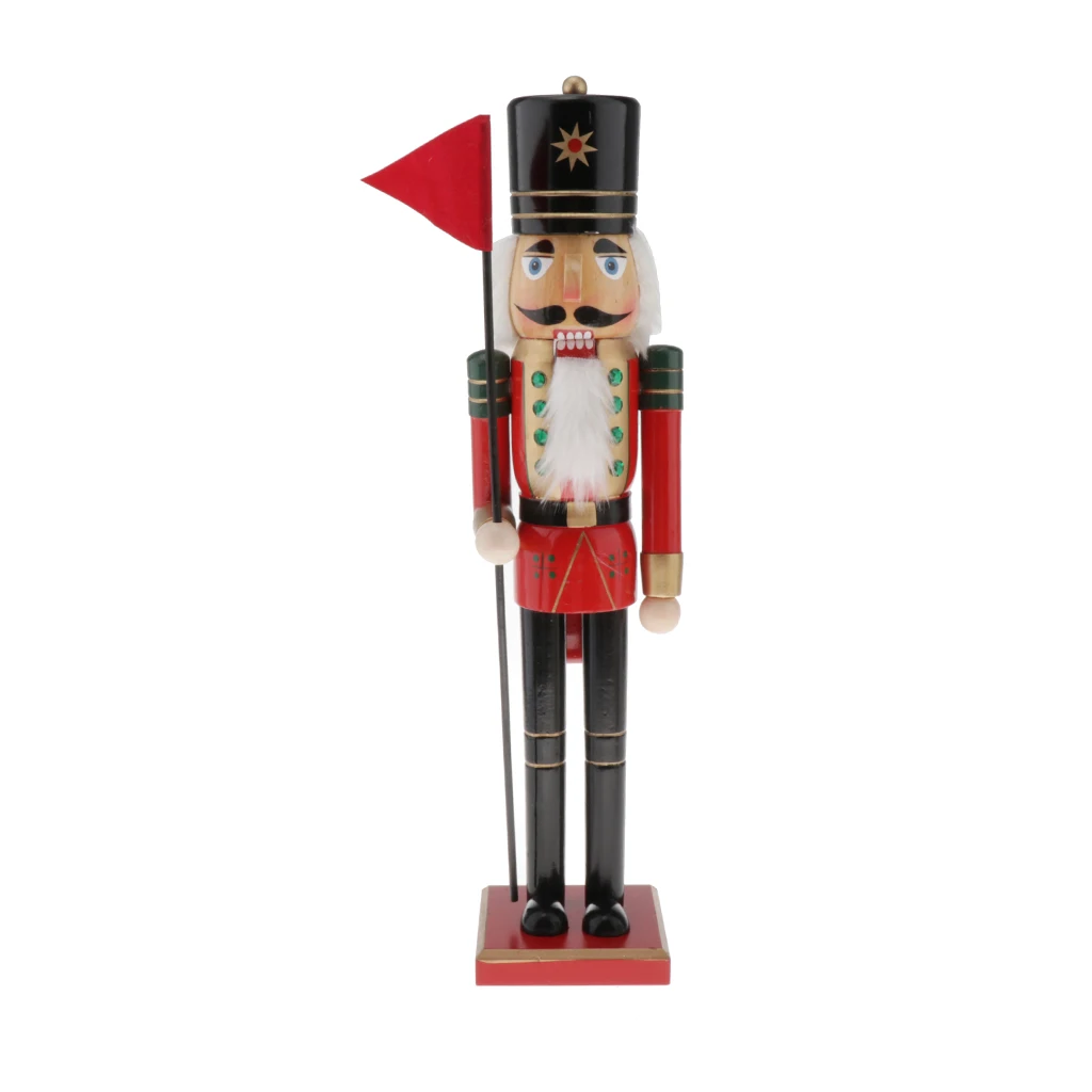 

Wooden 50cm Nutcracker Solider Figures Model Puppet Doll Decorations