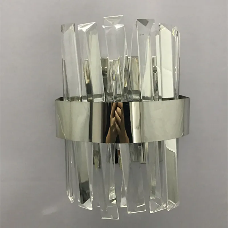 Современные светодиодсветодиодный хрустальные настенные светильники