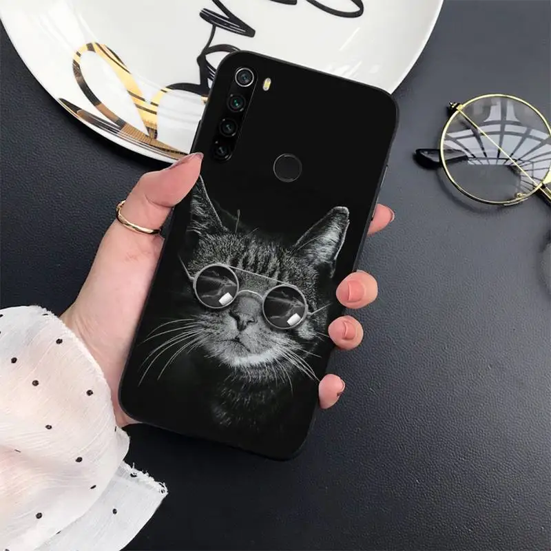 

animal fancy male cat Phone Case For Xiaomi Redmi 7 8 9t a3Pro 9se k20 mi8 max3 lite 9 note 9s 10 pro