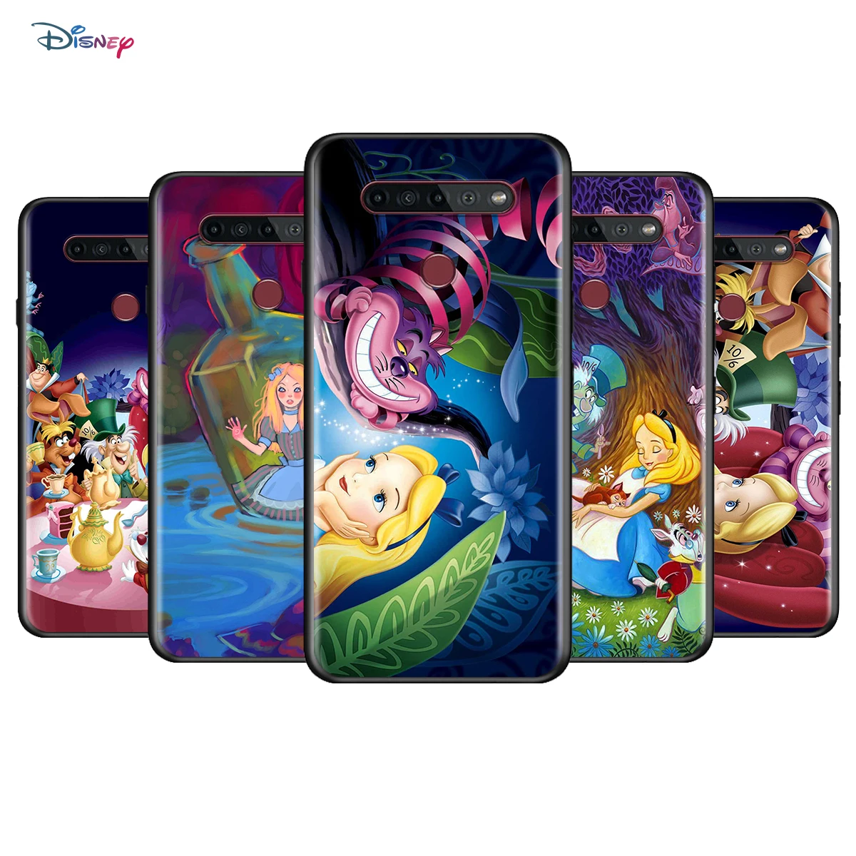 

Disney Alice in Wonderland For LG K92 K42 K22 K71 K61 K51S K41S K30 K20 2019 Q60 V60 V50 S V40 V30 G8S G8 X ThinQ Phone Case