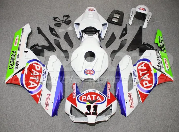 

4Gifts New ABS Motorcycle Fairing kit Fit For HONDA CBR1000RR 2004 2005 04 05 Bodywork set Pata