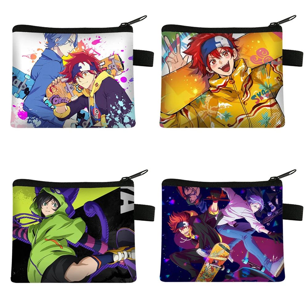 SK8 Кошелек С Принтом Бесконечности для аниме кошелек карт монет сумочки реки