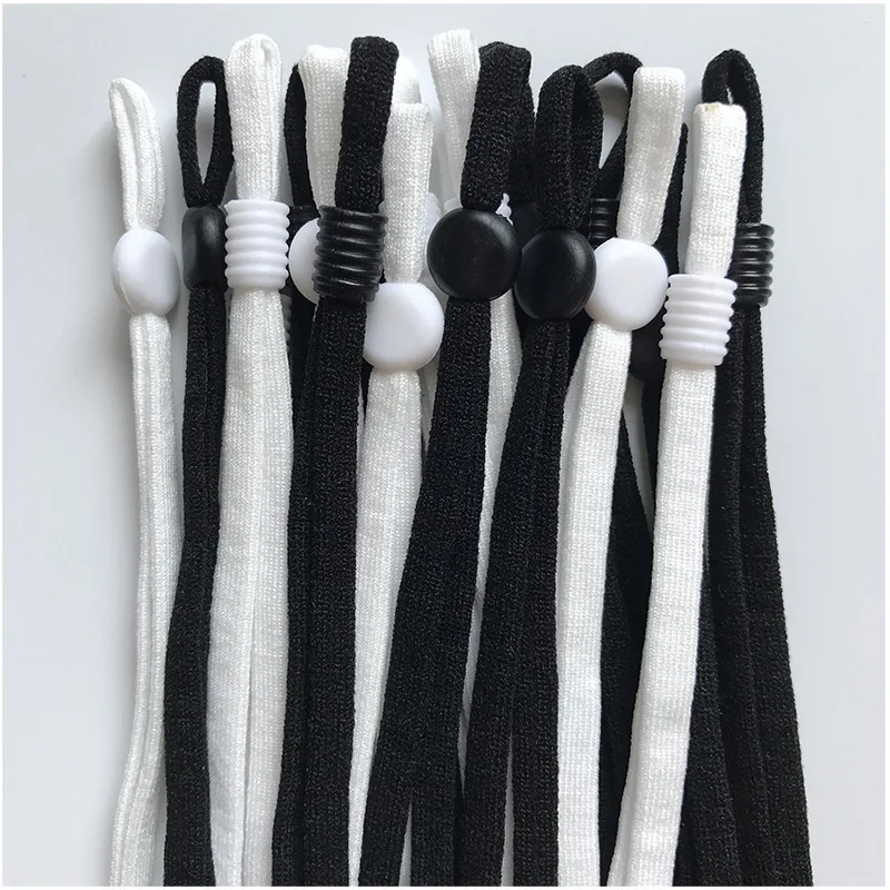 10 шт. маска Эластичная лента шнура Регулируемая пряжка Маска ушной шнурки