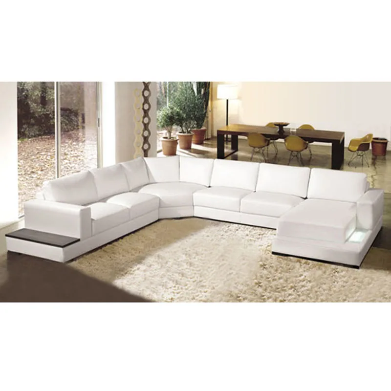 Диван для гостиной угловой диван динамик настоящая коровья кожа секционные