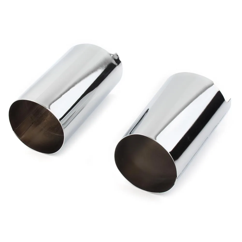 1Pair Chrome Motorcycle Front Fork Slider Covers for Harley Touring Electra Street Tri Glide 2014 2015 2016 2017 2018 2019 2020 - купить по
