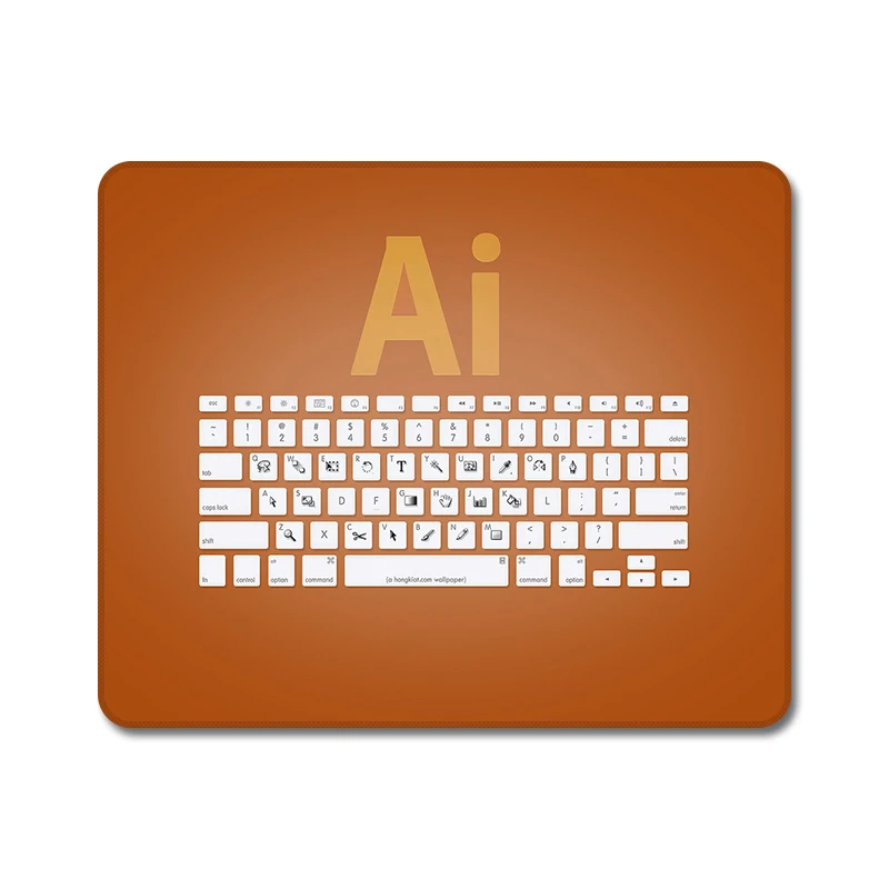InDesign, коврик для мыши из натурального каучука, для ноутбука, компьютера, корпус, коврик для мыши