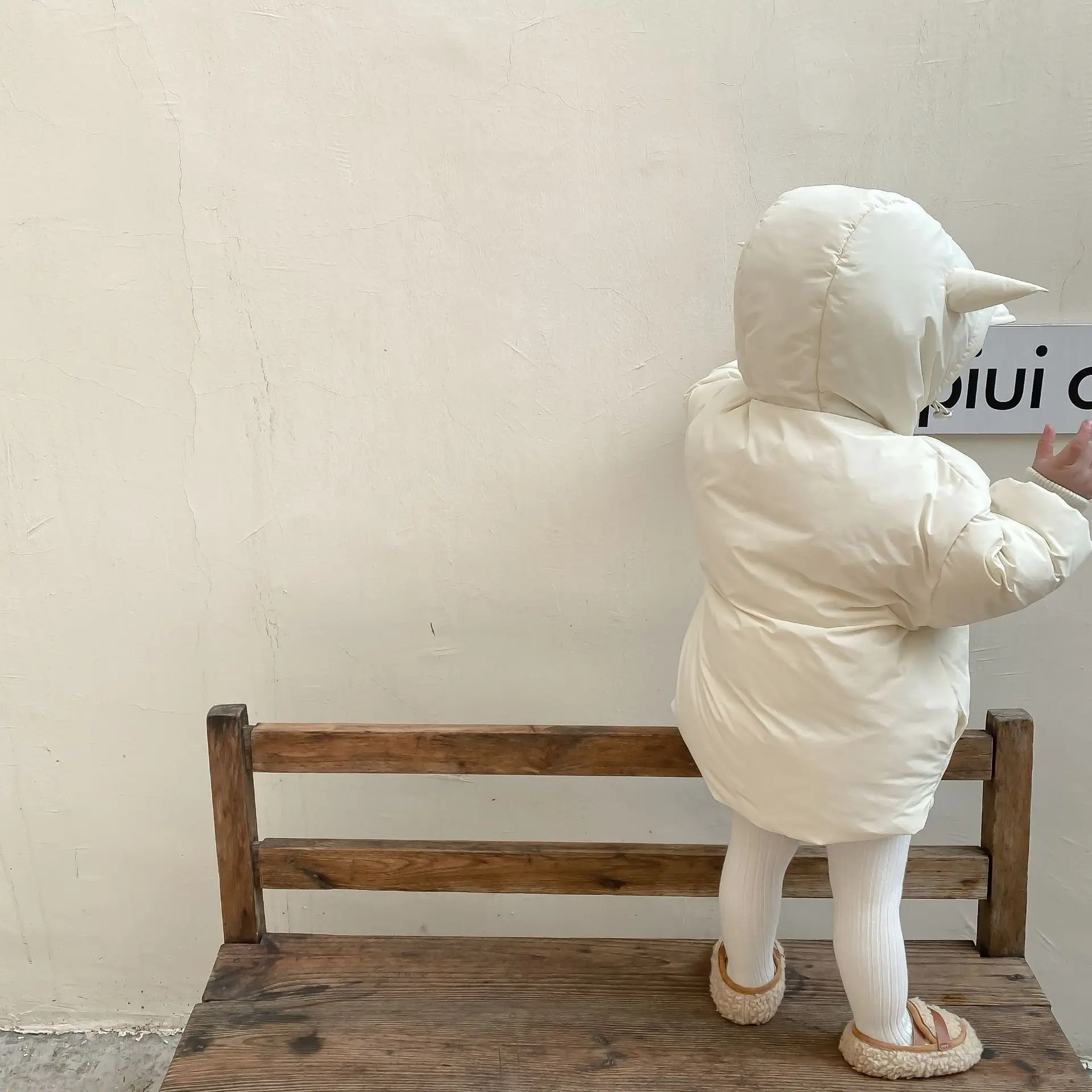 

Детская Хлопковая стеганая куртка Little Devil, детская одежда в Корейском стиле, зимняя одежда для мальчиков и девочек