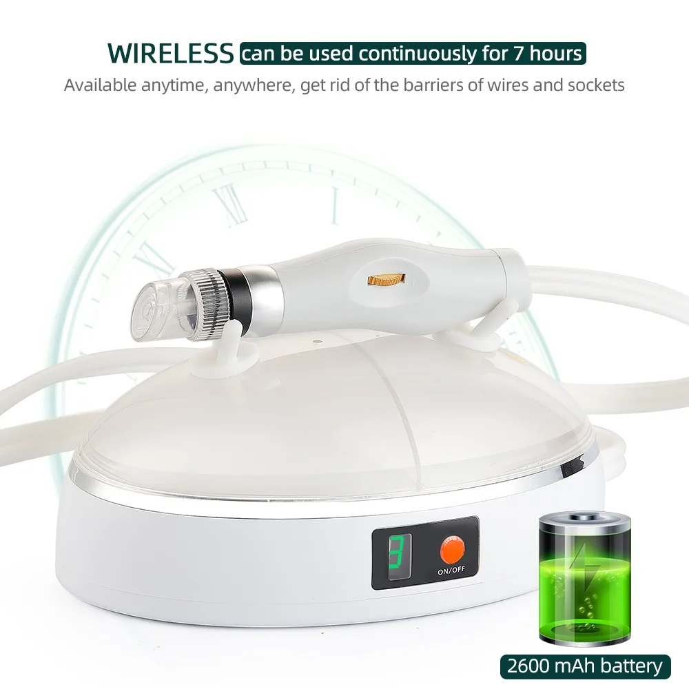 Перезаряжаемое очищающее средство для лица с микропузырьками увлажняет кожу