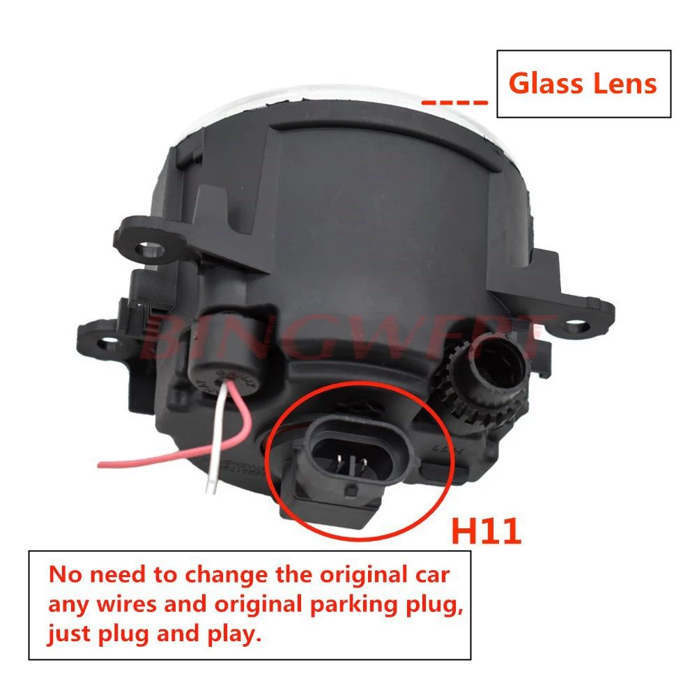 2x автомобильные аксессуары светодиодный противотуманный светильник Angel Eye со