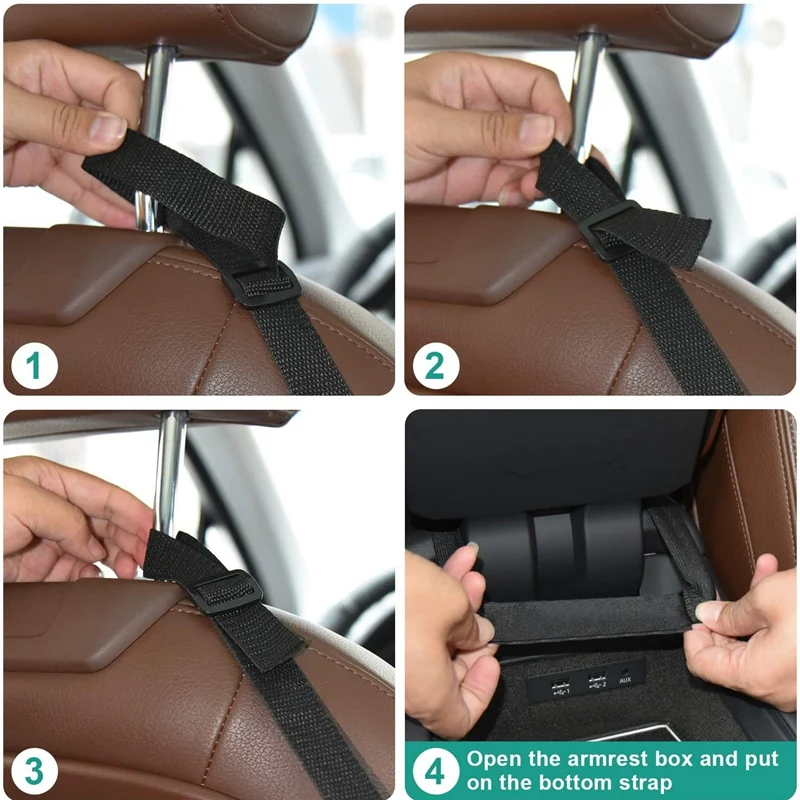 

Car Net Pocket Handbag Holder,Car Purse Holder Between Seats,Barrier of Back for Seat Pet Kids