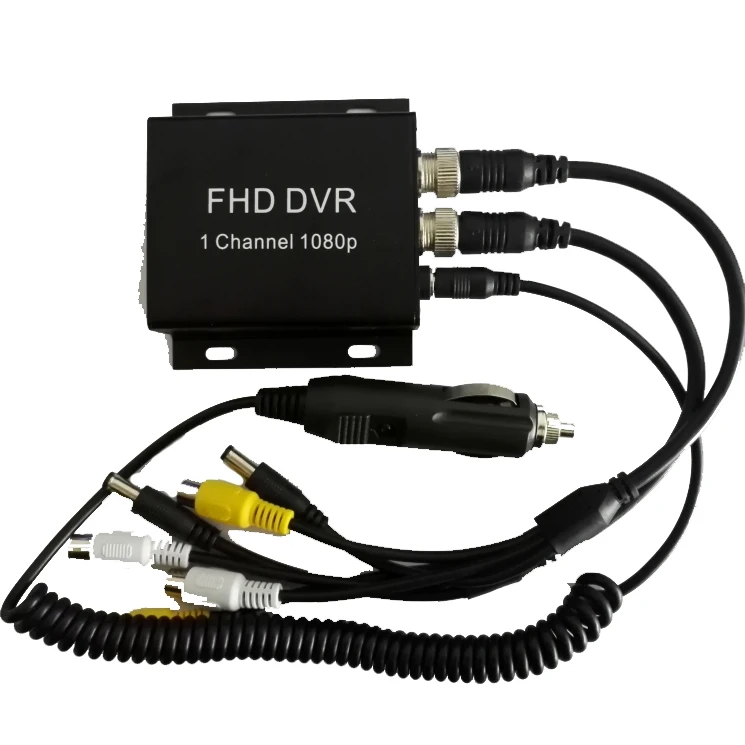 1 канал 2 в 1080P Full DVR CCTV AHD видеорегистратор для автомобильной автобусной системы