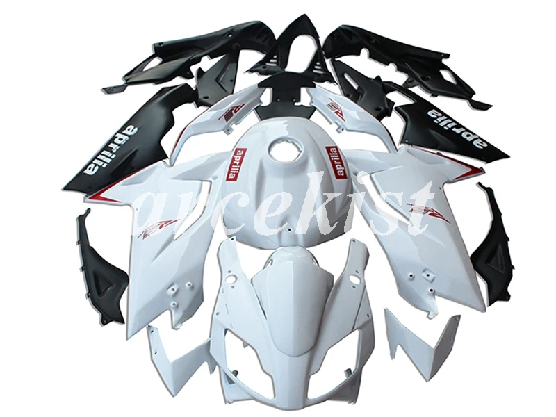 

Литья под давлением Новый ABS Полный обтекатели комплект подходит для Aprilia RS125 125 2006 2007 2008 2009 2010 2011 RS4 свободный изготовленный на заказ белый