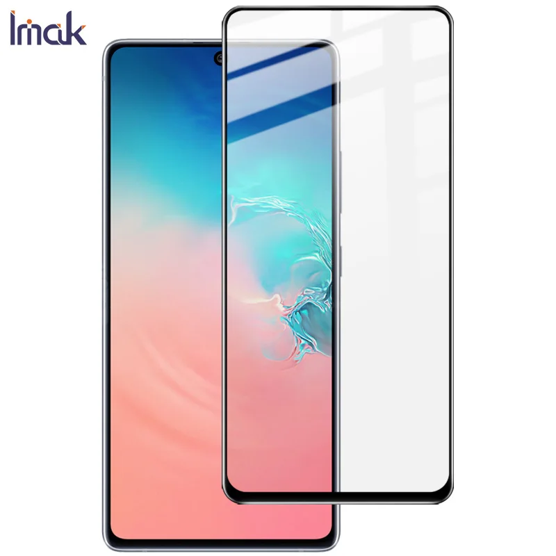 Закаленное стекло IMAK Pro для Samsung Galaxy S10 Lite полная защита экрана A91 M80s|Защитные