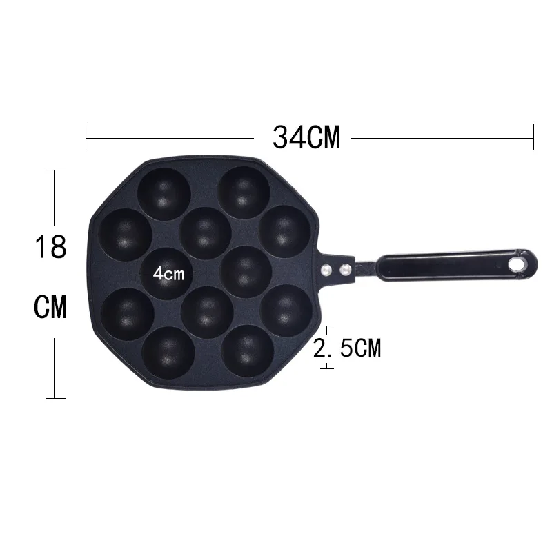 Антипригарная сковорода антипригарная тарелка для гриля Takoyaki форма выпечки
