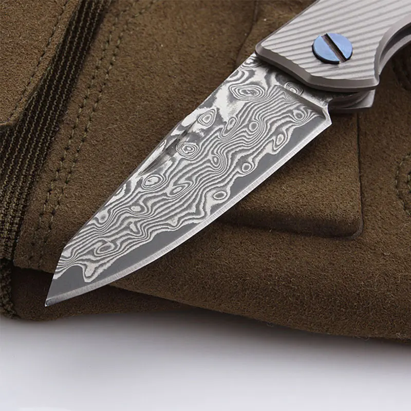 BINOAX EDC дамасский складной нож Карманный Походный охотничий уличный нож|Ножи| |