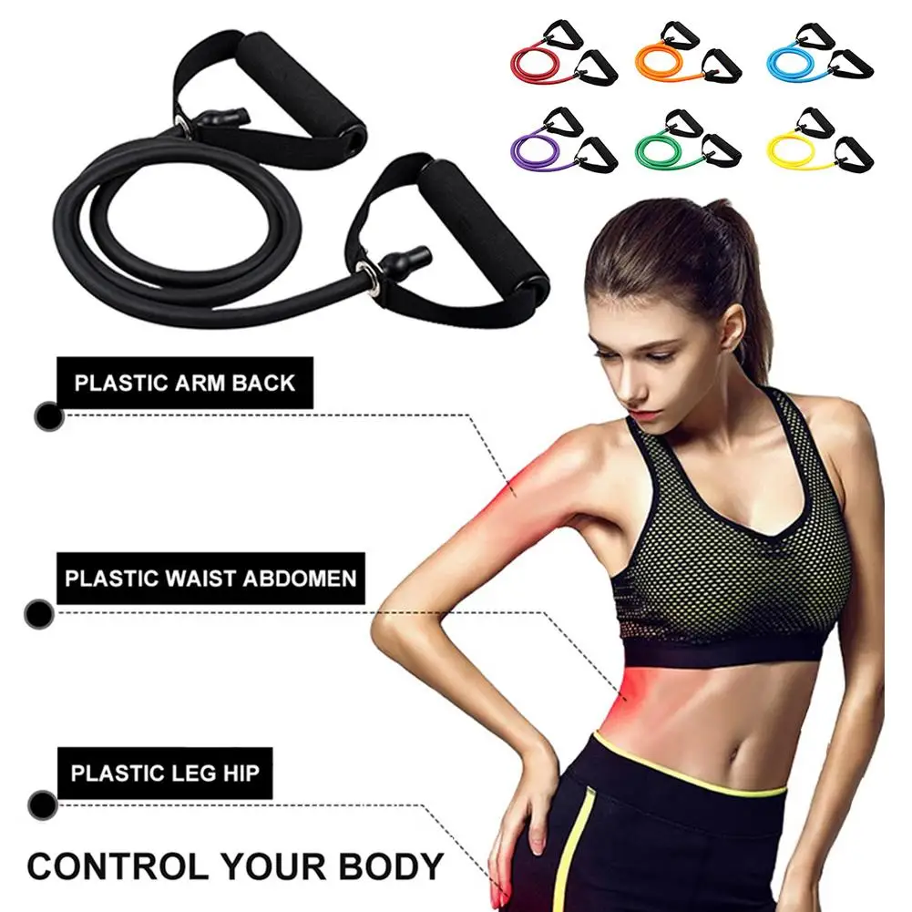 

Resistance Bands Yoga Fitness Rubber Tubes Expander Band Stretch Training Home Gyms Exercise Workout Elastic Pull Rope