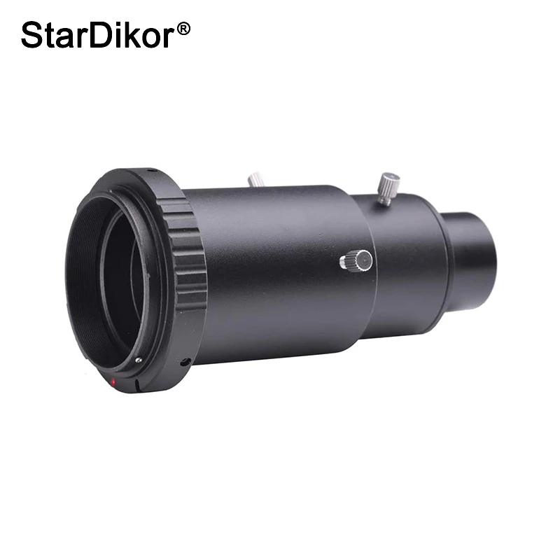 Удлинительная трубка StarDikor для камеры, Т-образное кольцо, 1,25 дюйма, для Canon, Nikon, Sony, Fuji, M4/3 - изображение