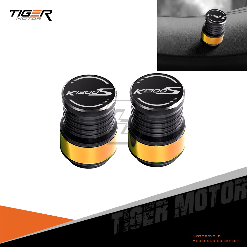 

For BMW K1300S K1300 Rim Motorcycle Wheel Tire Valve Caps