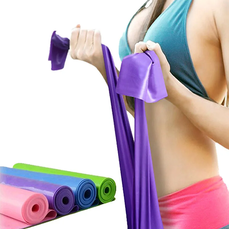 TPE Fitness Resistance Bands Workout Rubber Elastic Band For Sport Yoga Exercise Booty Training Pull Rope Expander Gym Equipment | Спорт и
