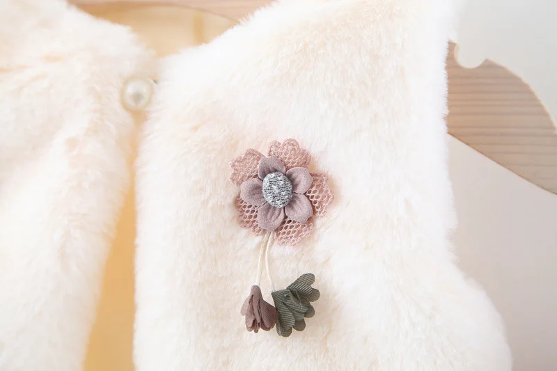 Зимнее платье с капюшоном и заячьими ушками для маленьких девочек длинными