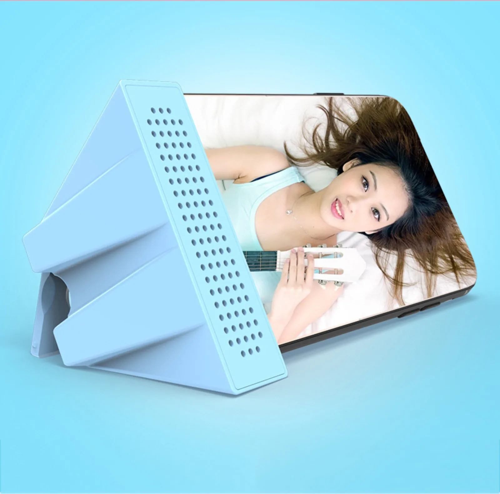 Держатель сотового телефона усилитель звука держатель практичный инструмент