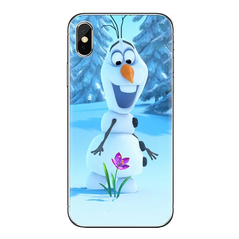Silicone Case Covers For Huawei Nova 2 3 2i 3i Y6 Y7 Y9 Prime Pro GR3 GR5 2017 2018 2019 Y5II Y6II Snowflakes Stars Snowman Olaf |