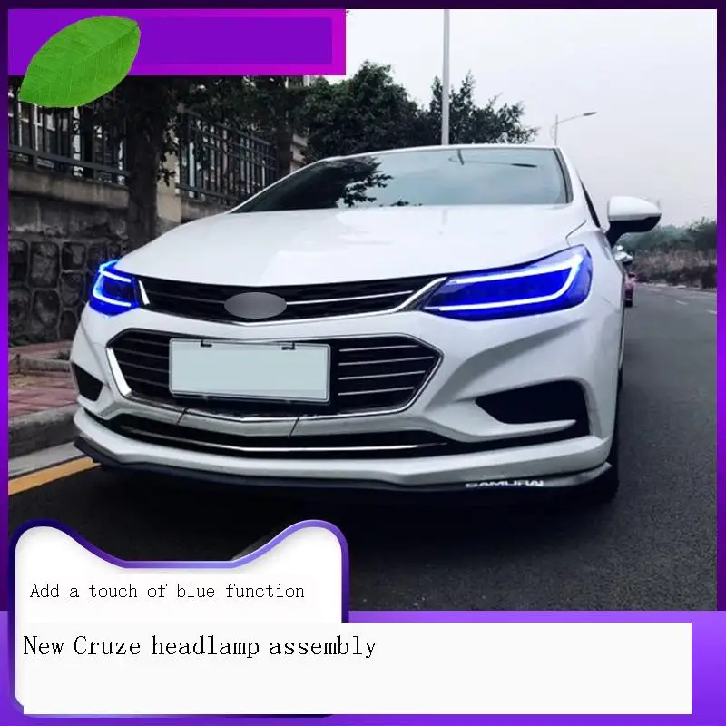 Cob автомобилей Drl Противотуманные Assessoires светодиодных фар для Авто головной