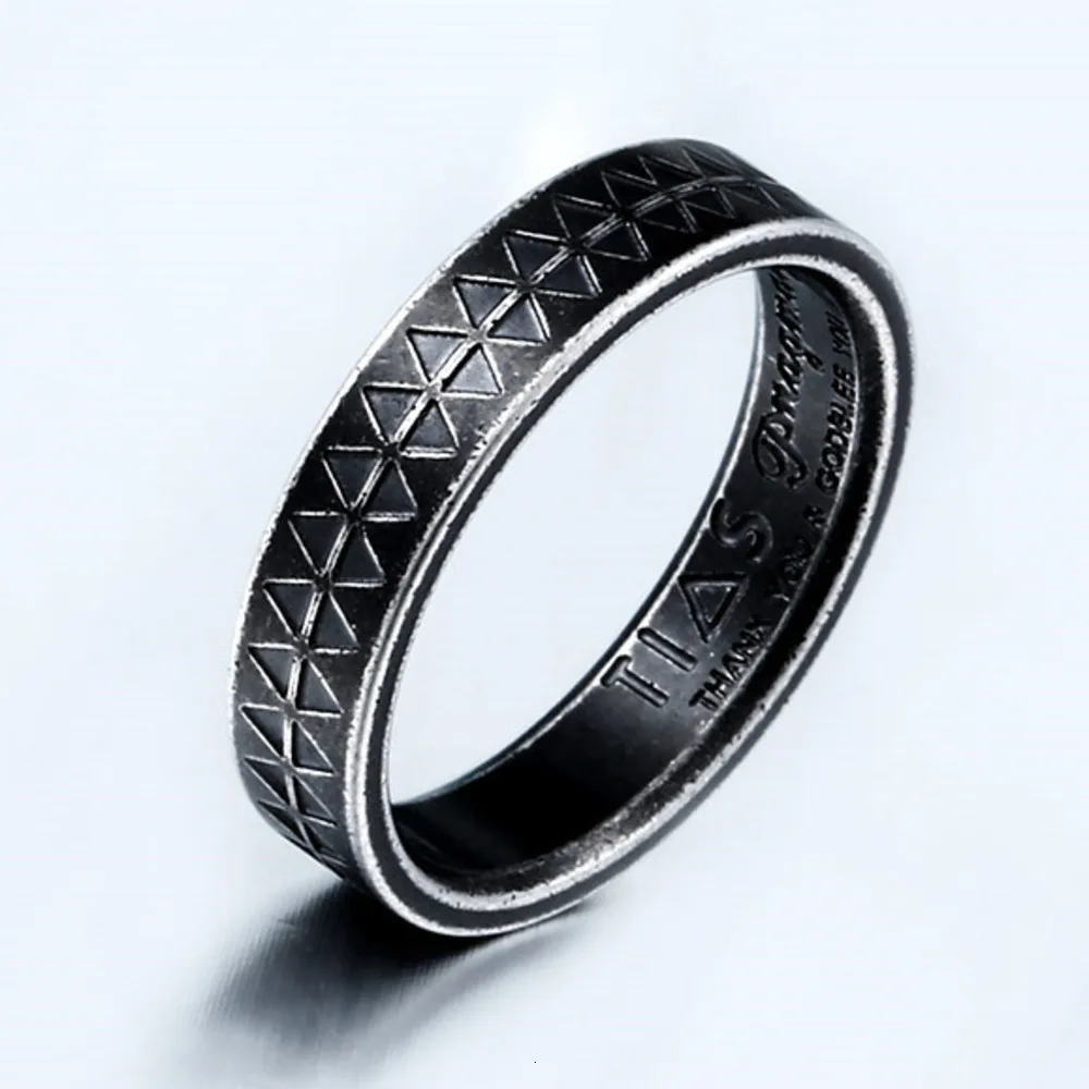 Винтажное готическое кольцо в стиле стимпанк с татуировкой виде зуба для мужчин