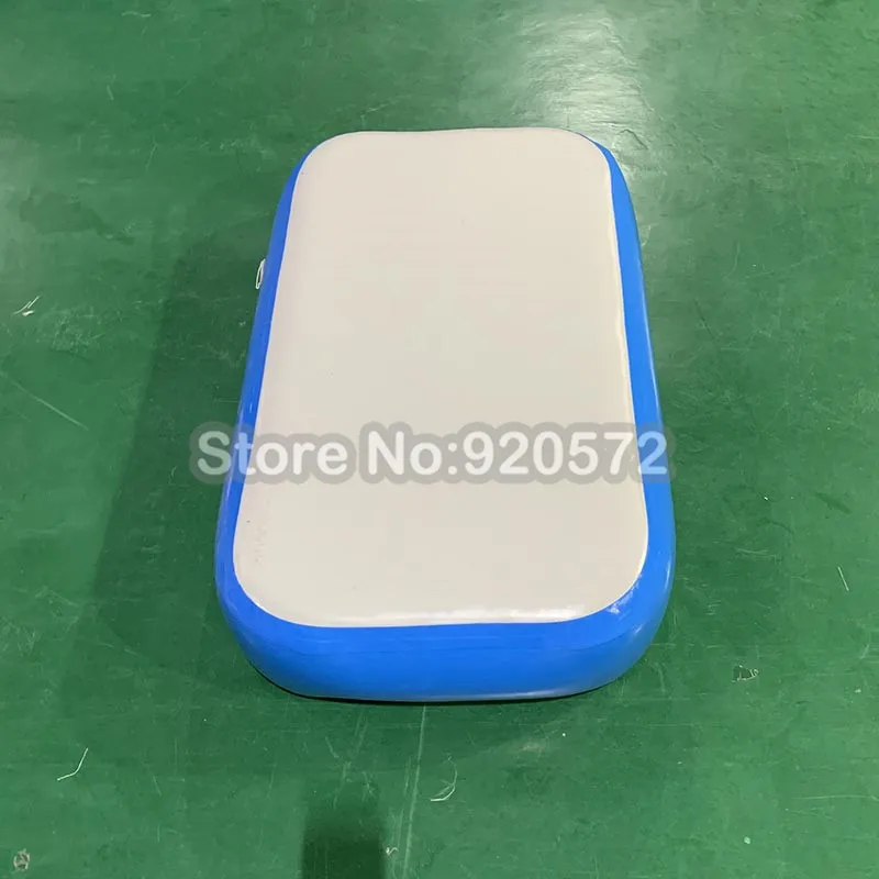 Бесплатная доставка розовый надувной гимнастический воздушный блок 10 см толщина