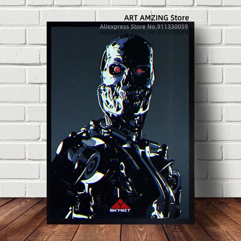 Постер с персонажами фильма День судьи Skynet настенный Декор для дома Джон Коннор в