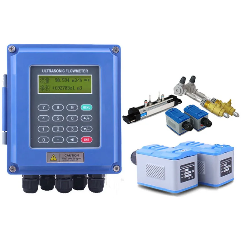 

Wall mounted clamp on ultrasonic vegetable oil flow meter