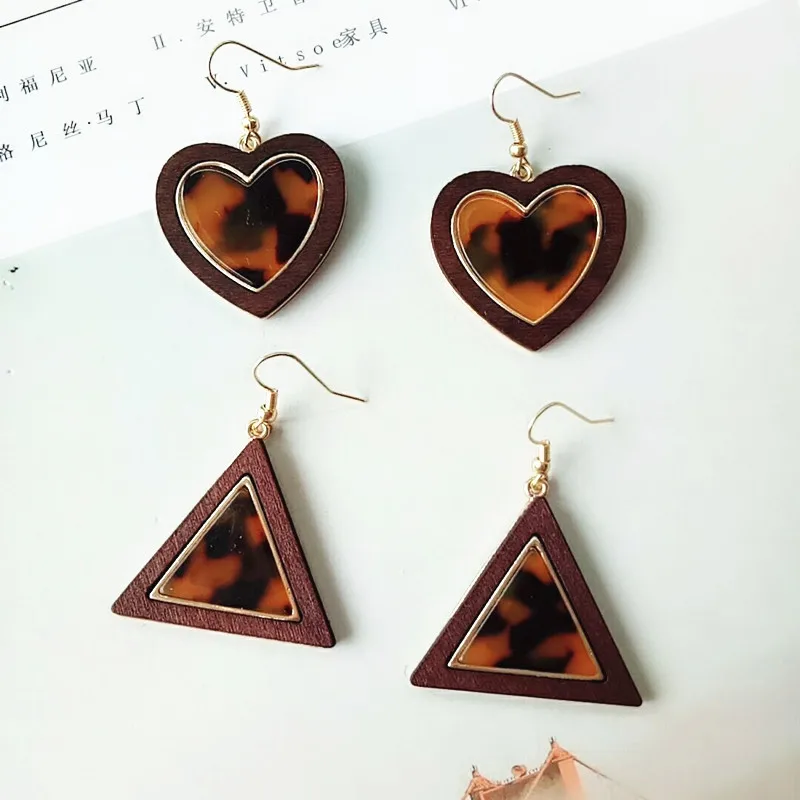 2019 корейские Модные женские ювелирные изделия Маленькие Геометрические