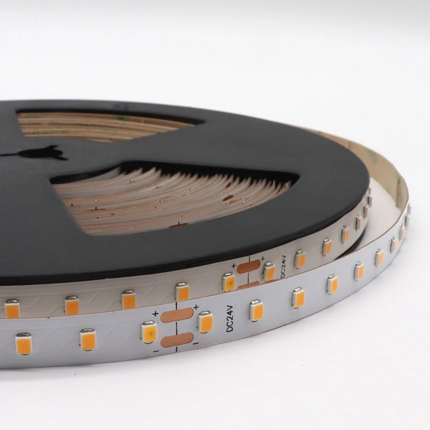 

Built-in Constant Current IC 2835 SMD LED Strip DC36V CRI90 90Leds/m 180LM/W Constant current LED Strip 30meter