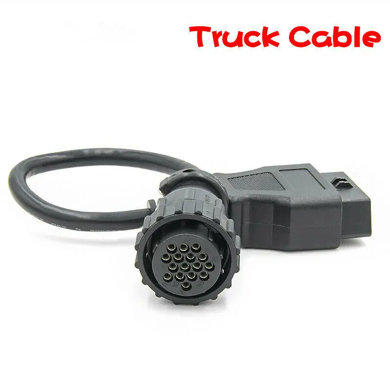16Pin To16 Pin OBD кабель удлинитель для грузовика SCANIA OBD2 грузовик прицепа автобуса 16